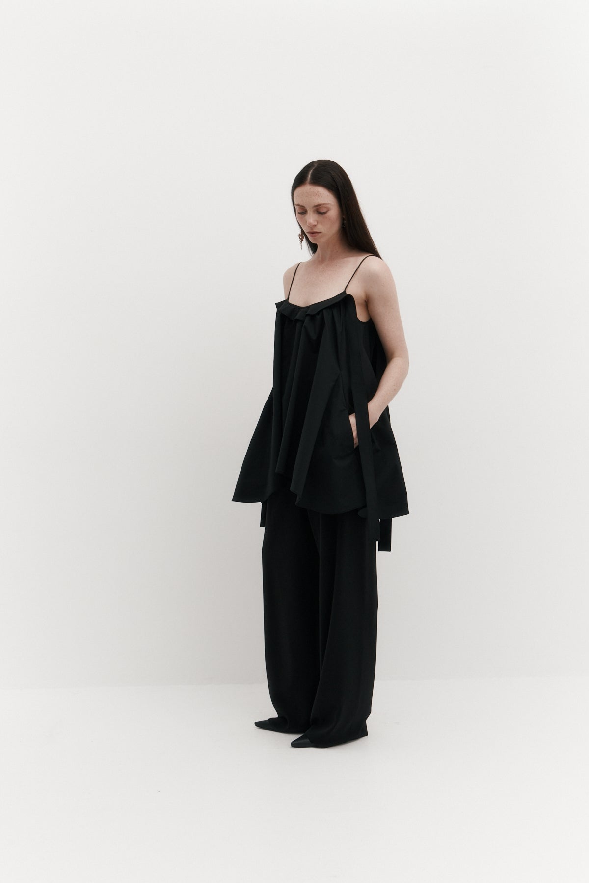 Park Top in Tech Taffeta