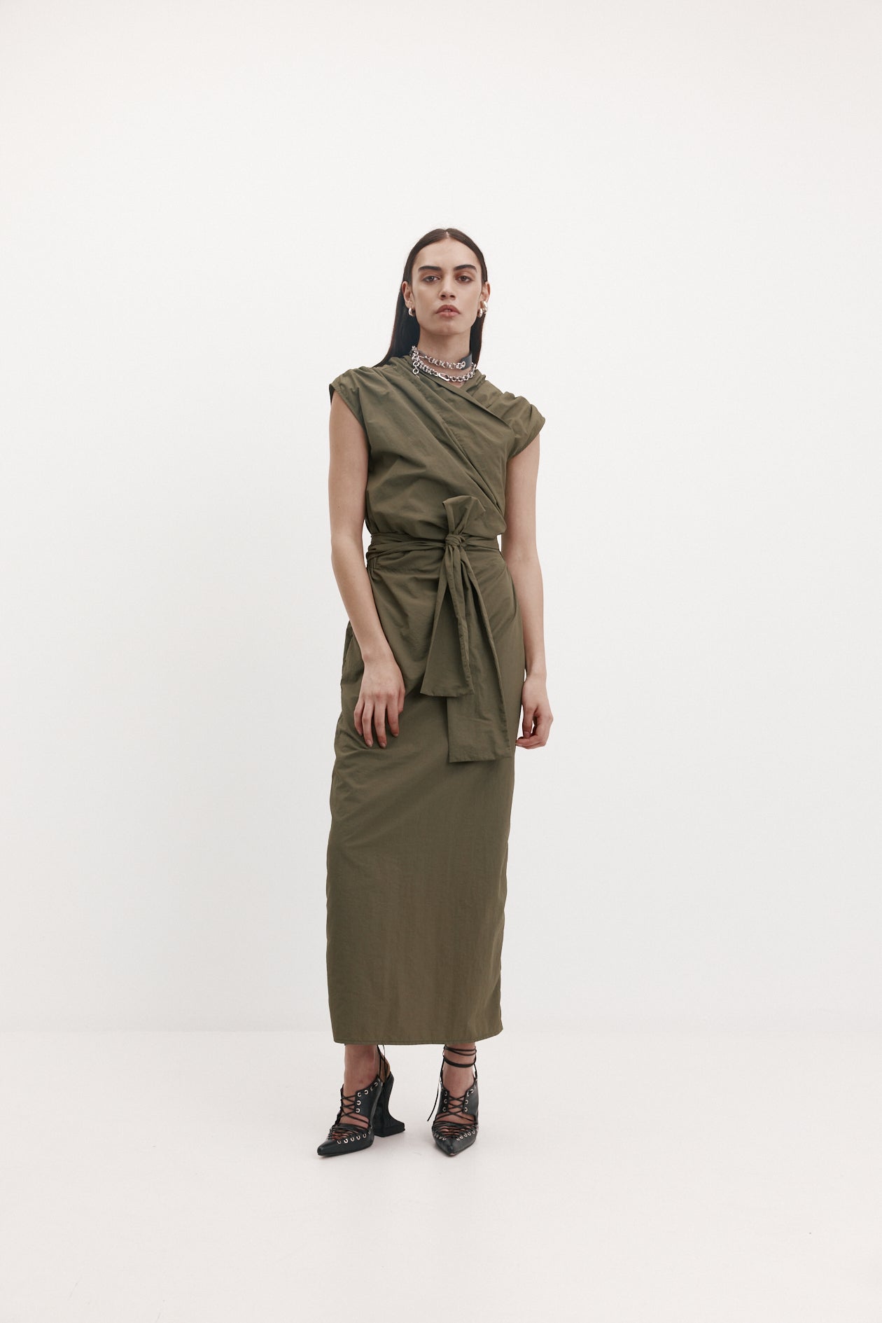Chaimberlain Dress in Nylon