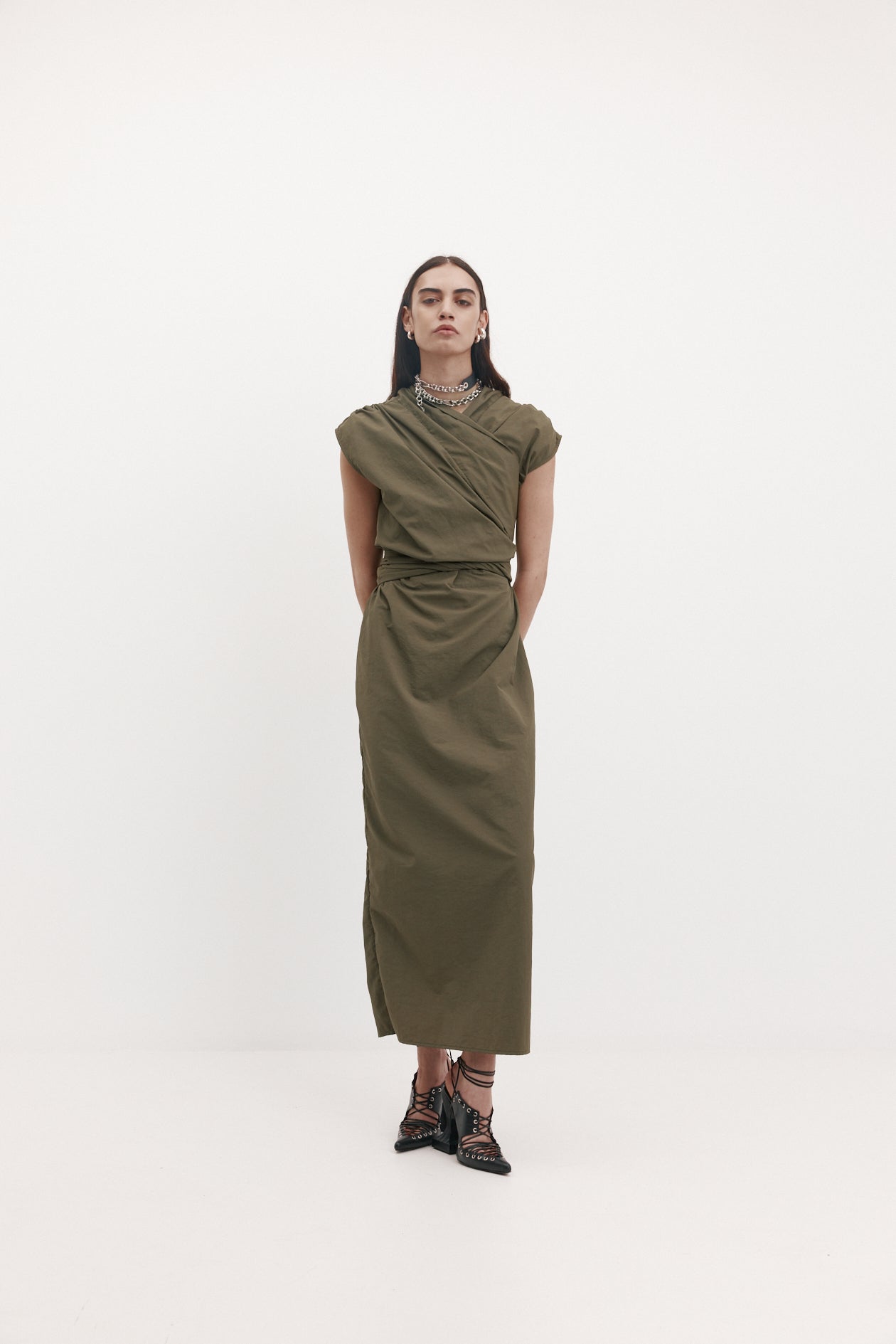 Chaimberlain Dress in Nylon