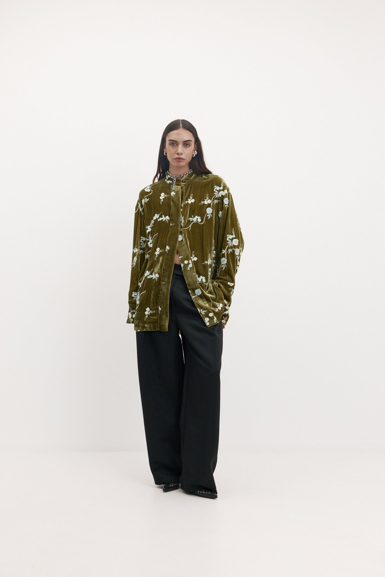 Graff Jacket in Embroidered Velvet