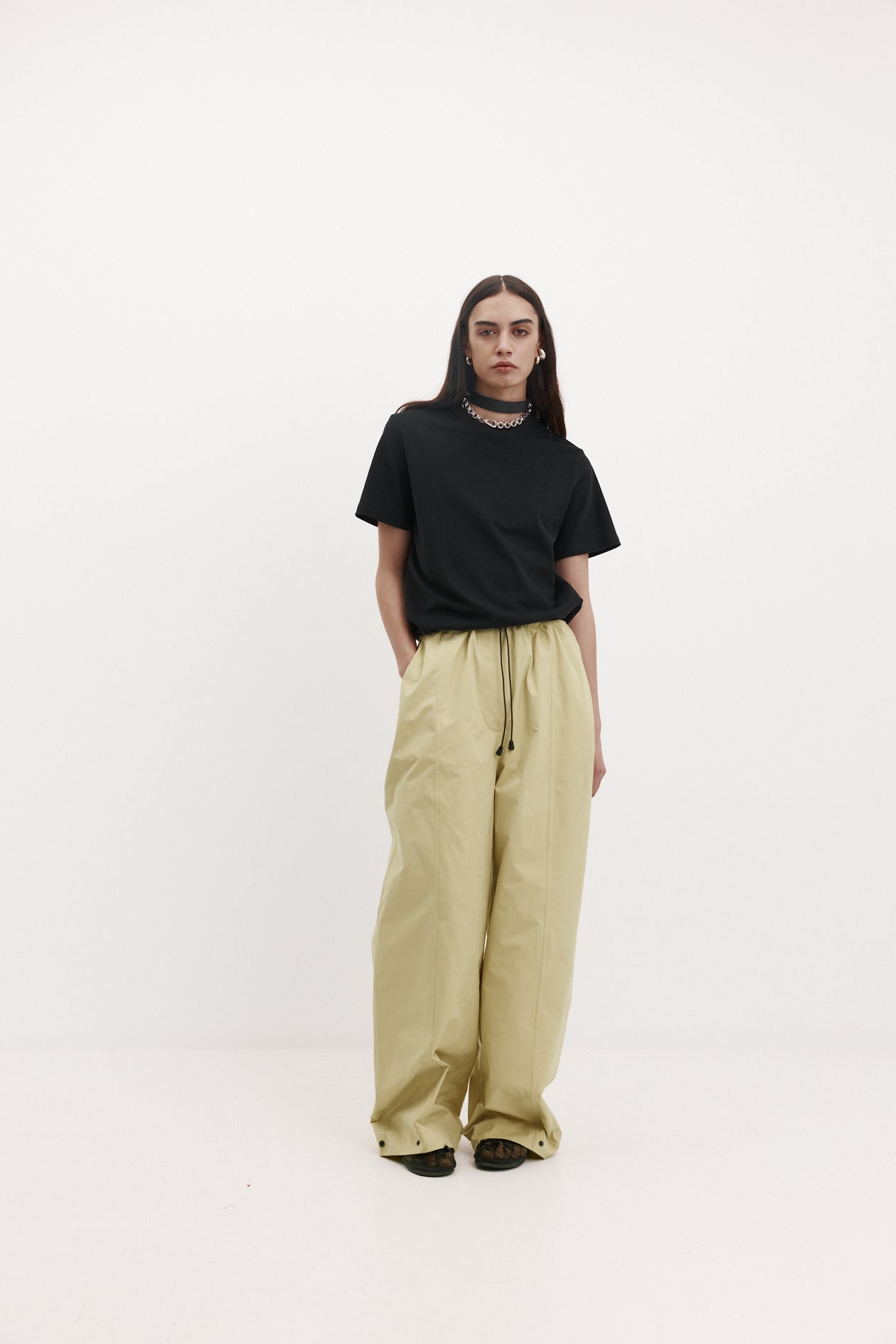 Tanaka Trouser in Tech Taffeta