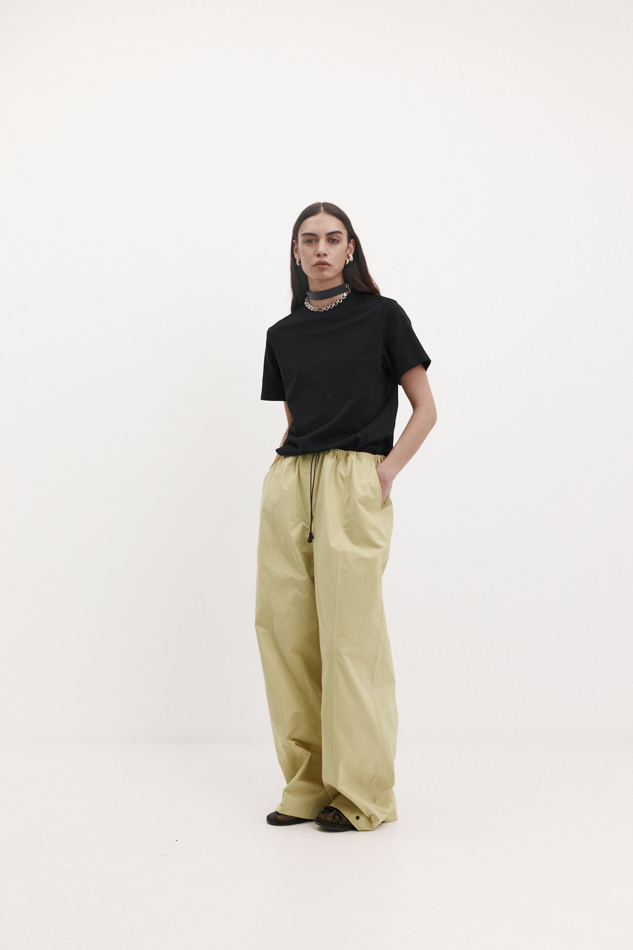 Tanaka Trouser in Tech Taffeta