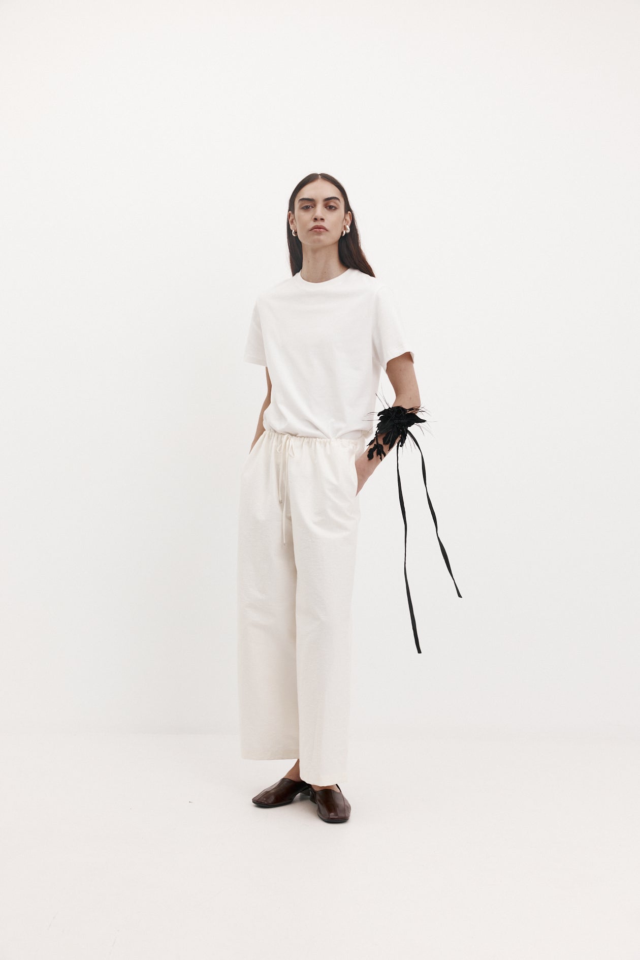 Lou Trouser in Washed Cotton