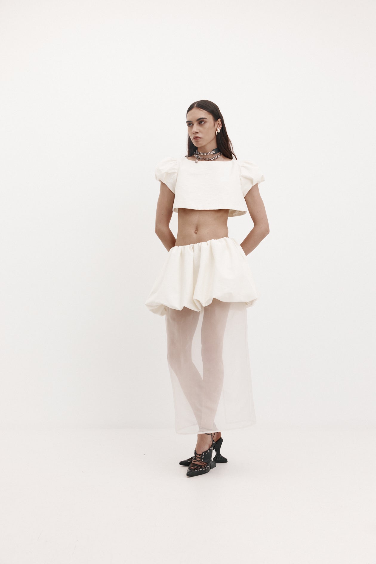 Macy Top in Washed Cotton