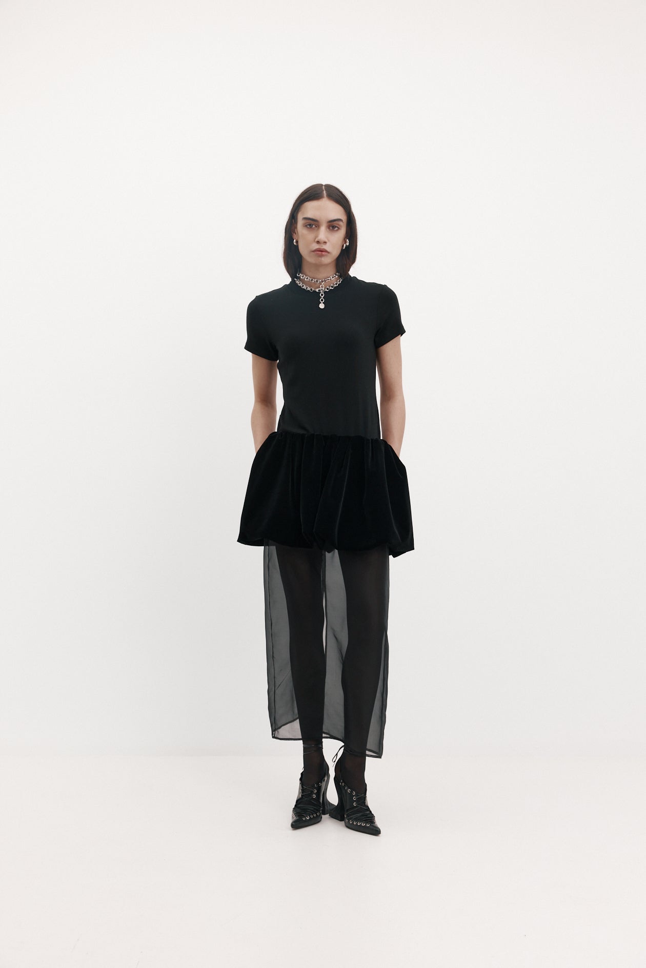 Macy Skirt in Velvet