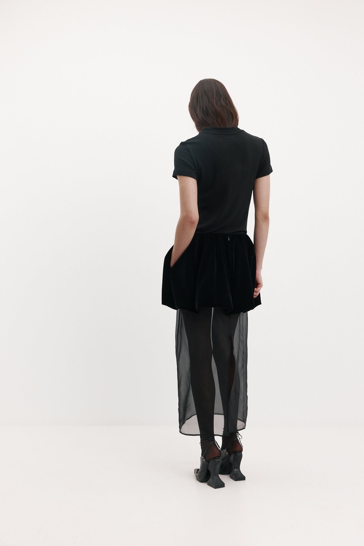 Macy Skirt in Velvet