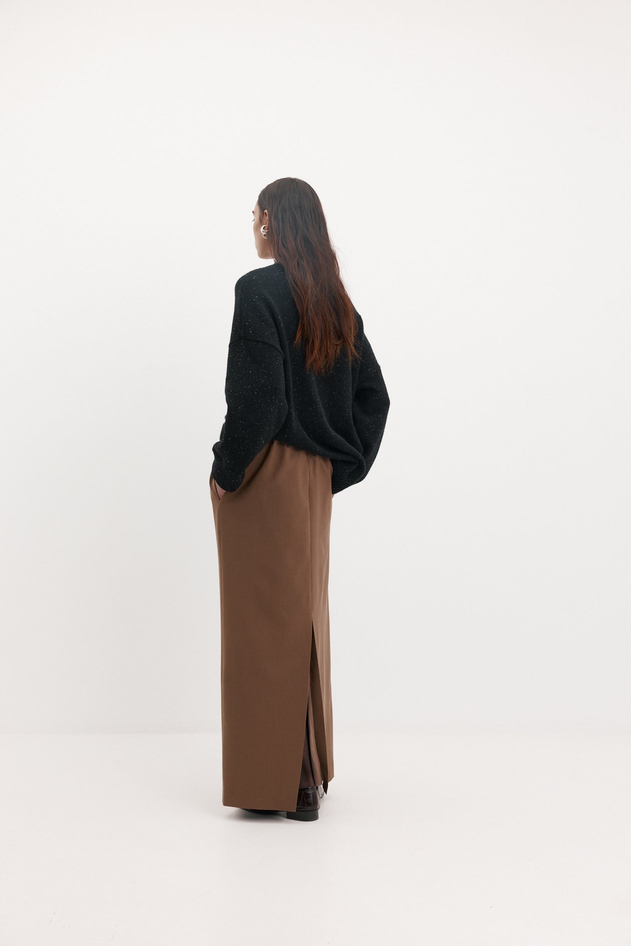 Mies Skirt in Wool Suiting