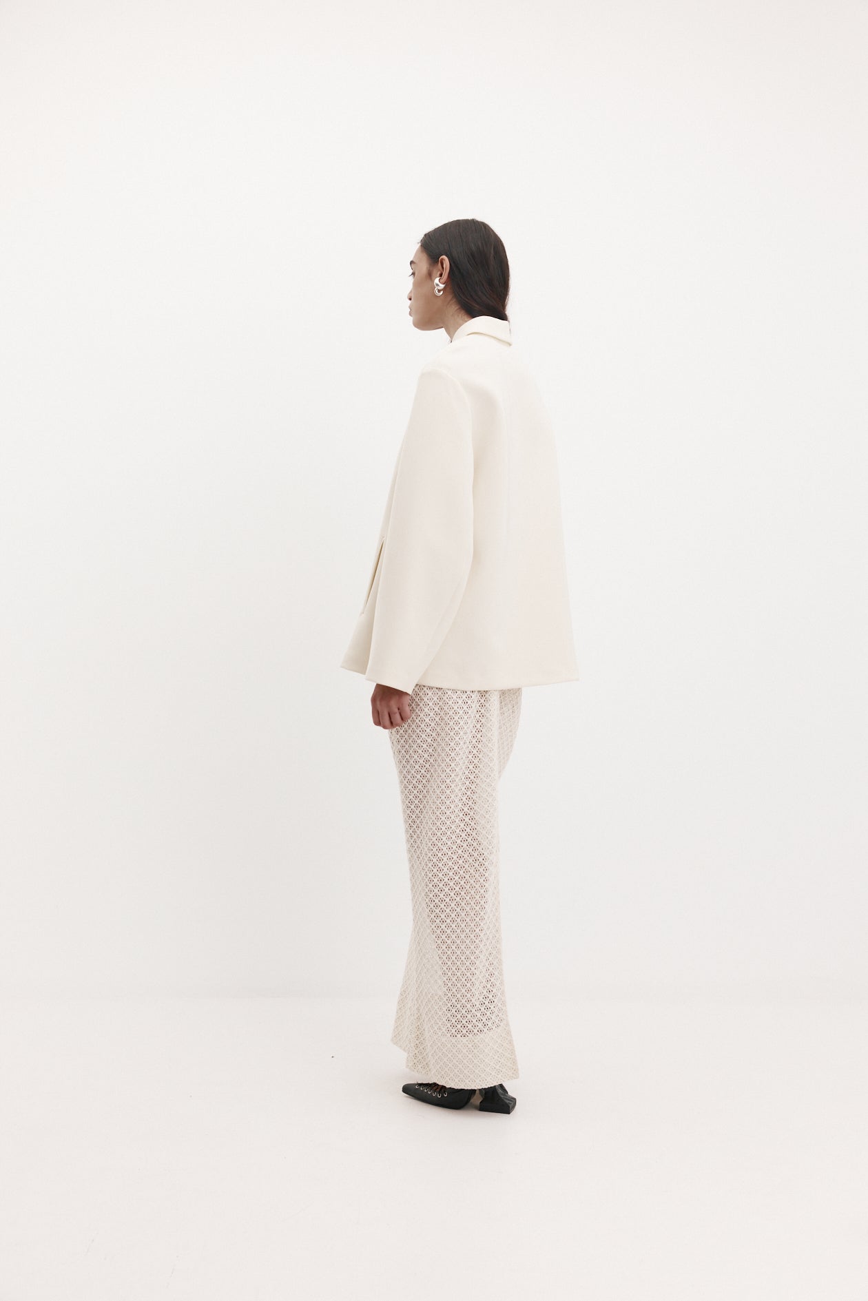 Orwell Jacket in Bonded Suiting