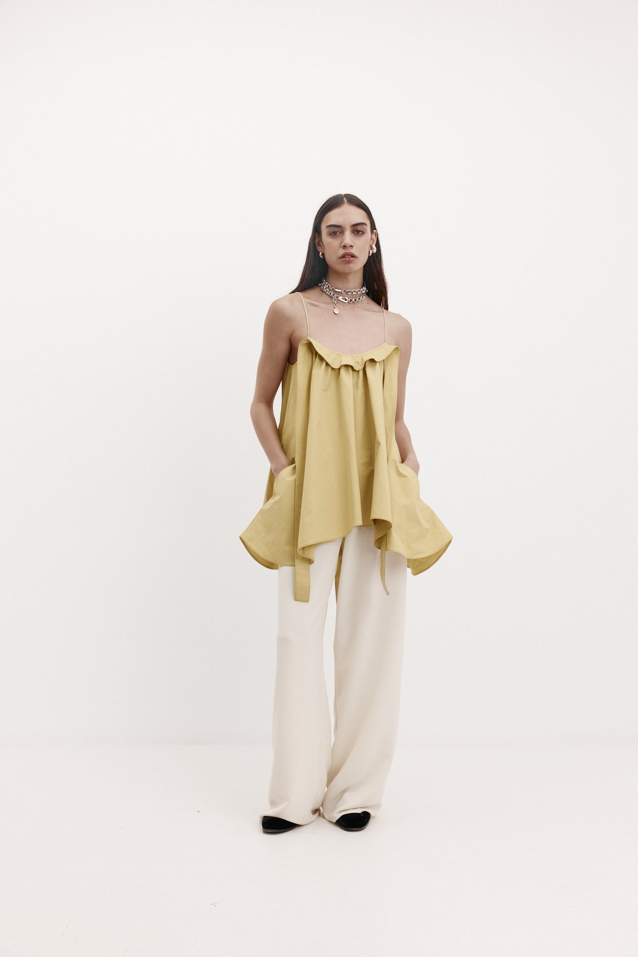 Park Top in Tech Taffeta
