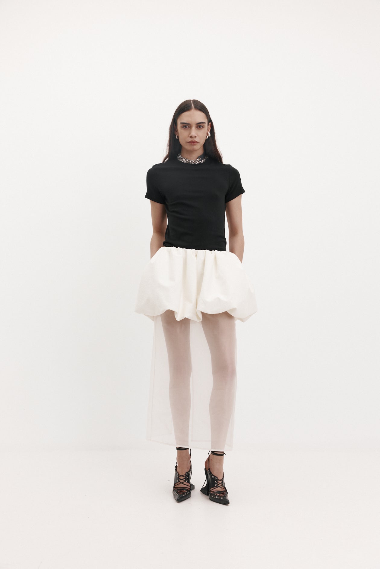 Macy Skirt in Washed Cotton