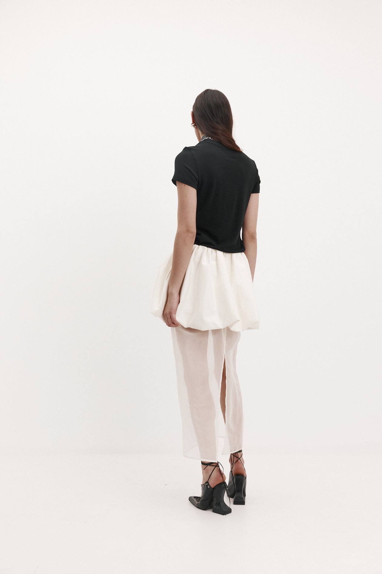 Macy Skirt in Washed Cotton