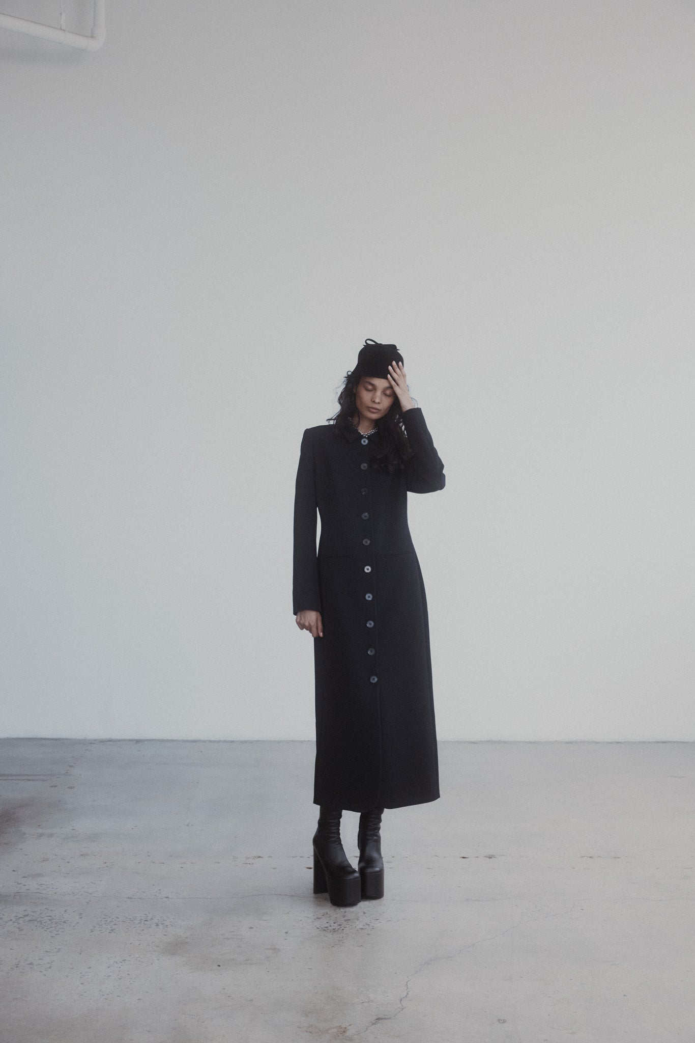 Bardot Coat in Bonded Suiting