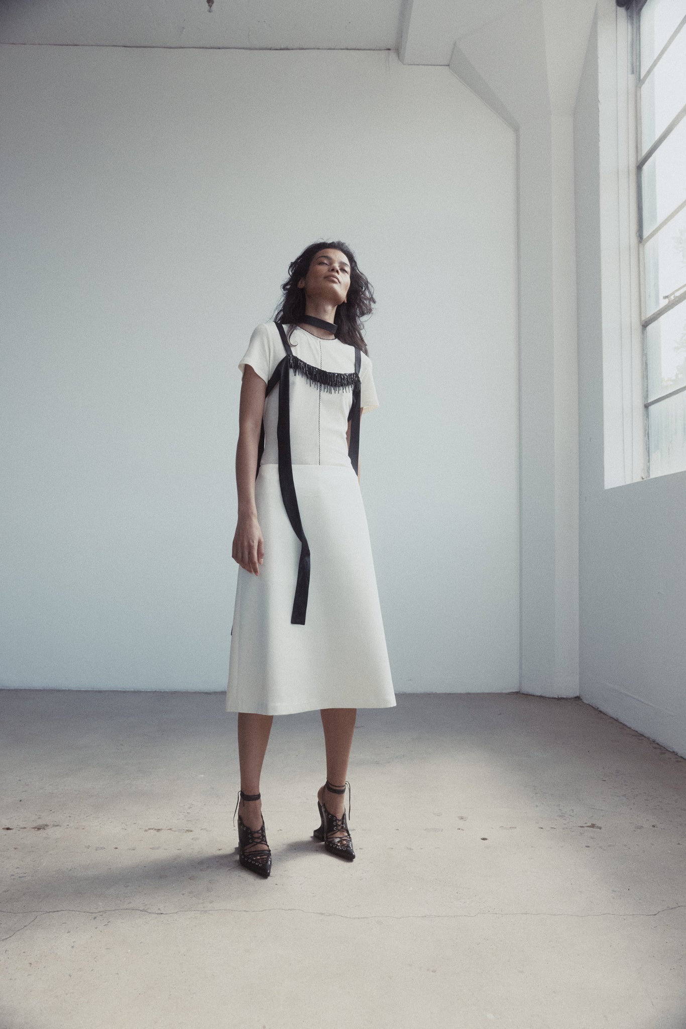 Crume Skirt in Satin Faille