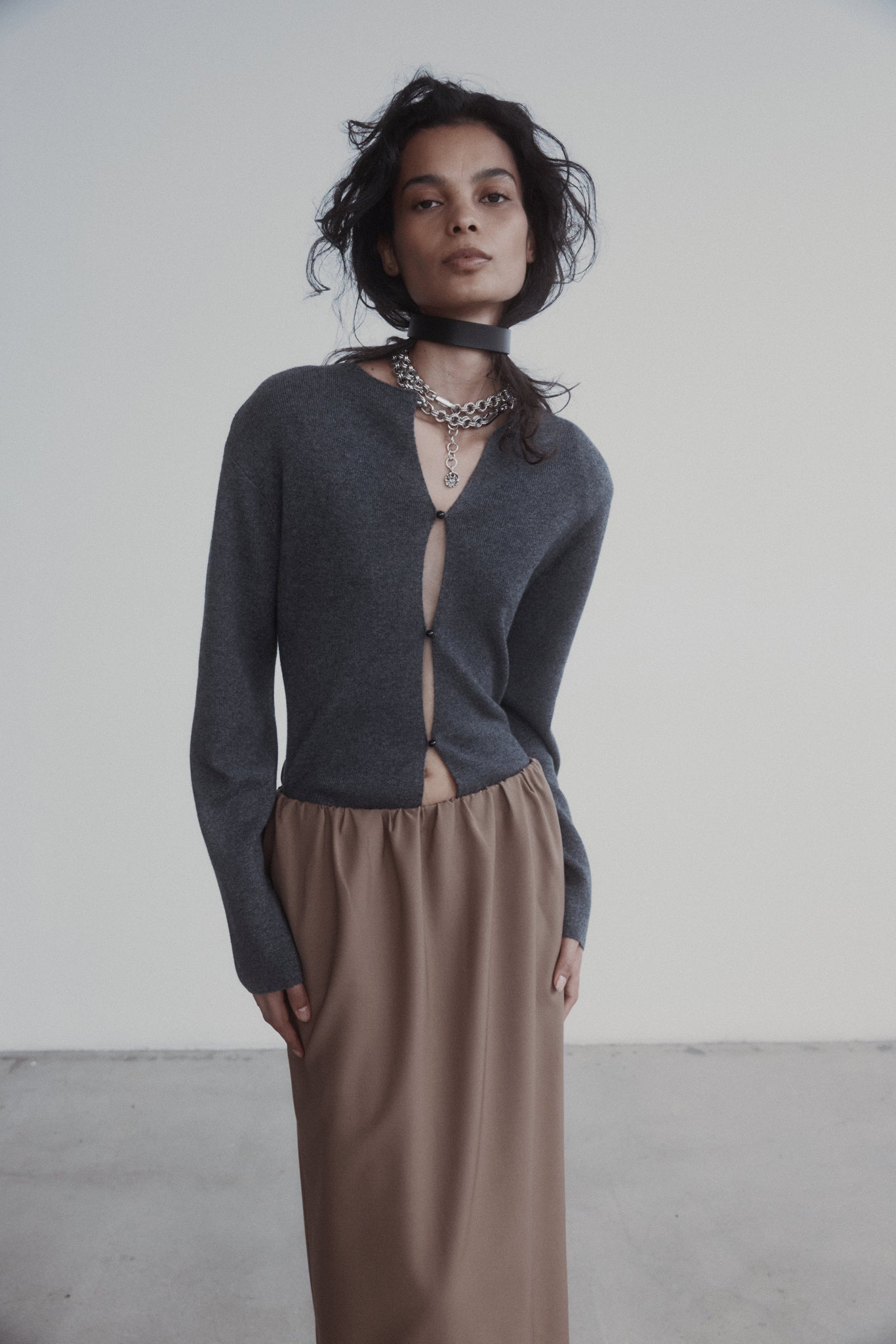 Violetta Cardigan in Wool Cashmere
