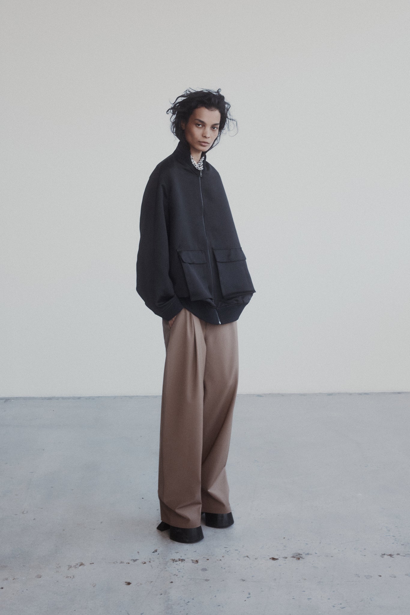 Cail Trouser in Wool Suiting