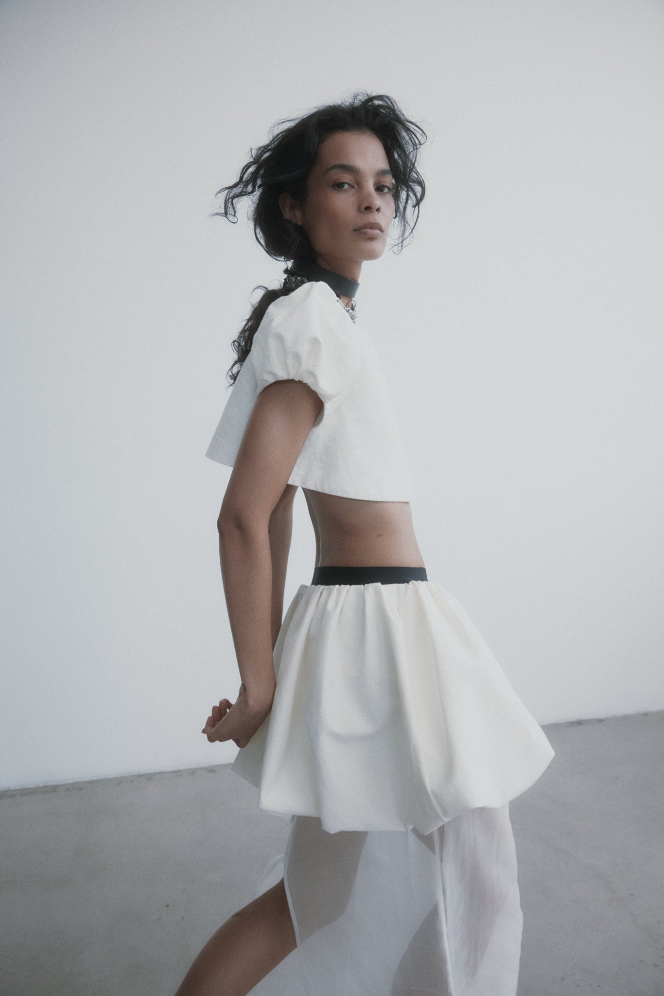 Macy Top in Washed Cotton