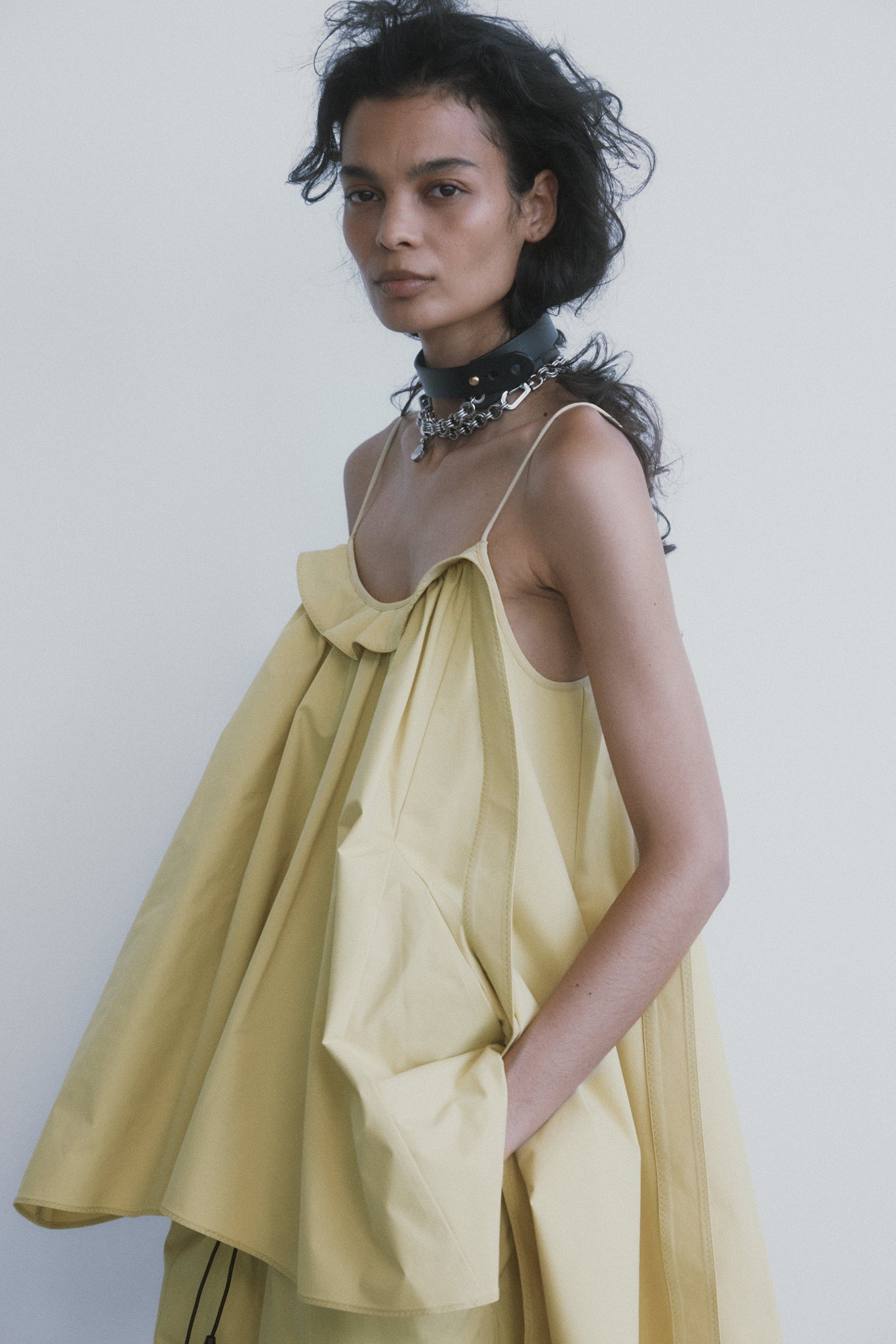 Park Top in Tech Taffeta