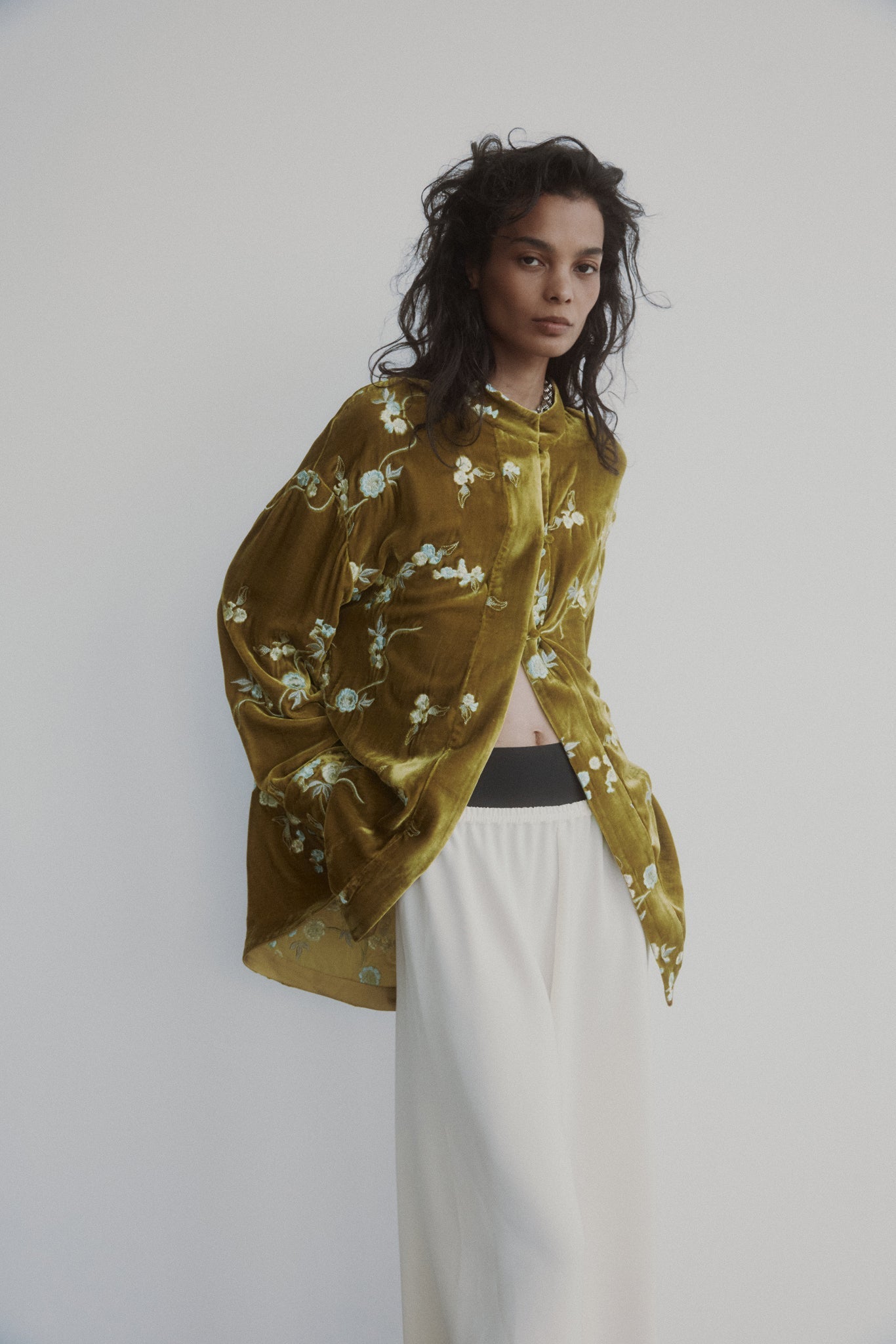 Graff Jacket in Embroidered Velvet