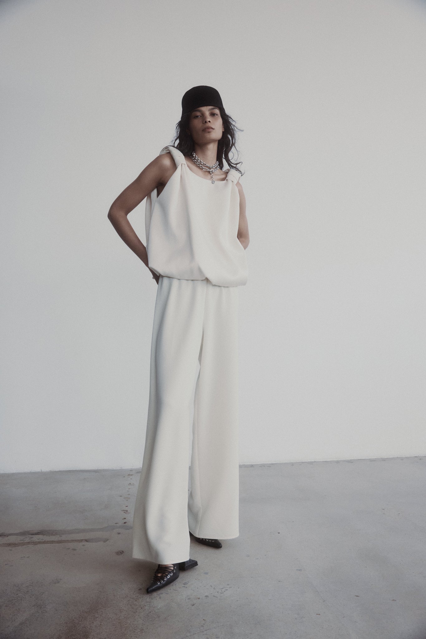 Irving Trouser in Drape Suiting
