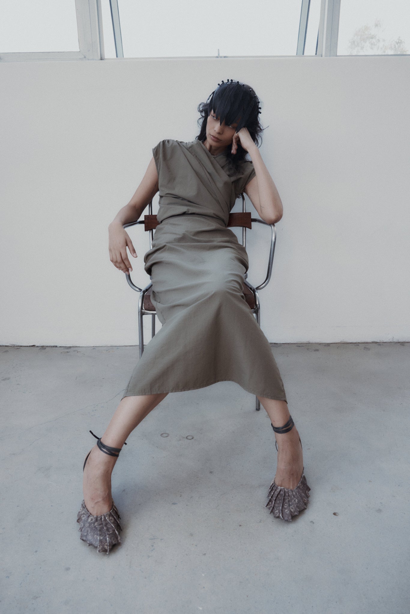 Chaimberlain Dress in Nylon