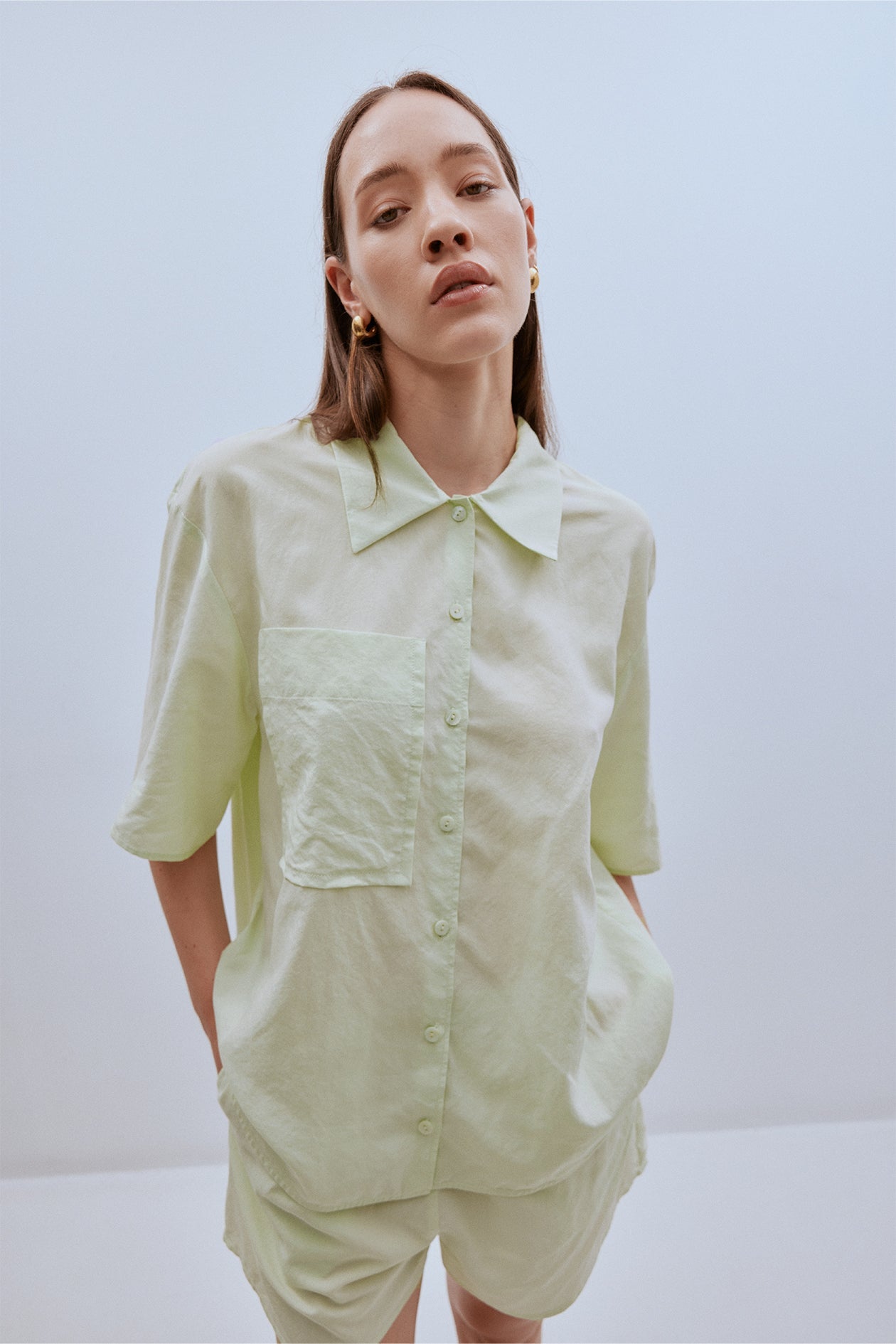 Brixton Shirt Sorbet
