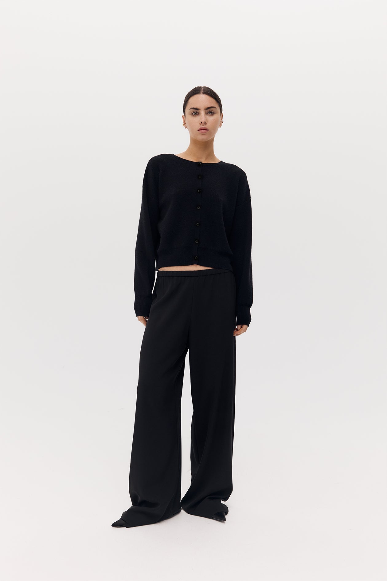 Hoppen Cardigan Black