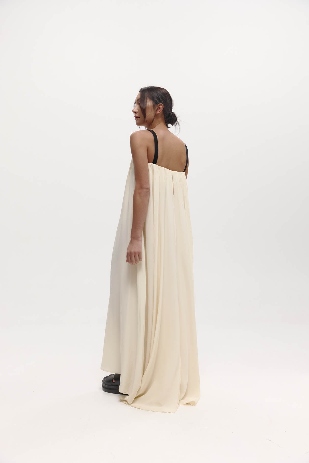 Bogart Dress in Silk Crepe