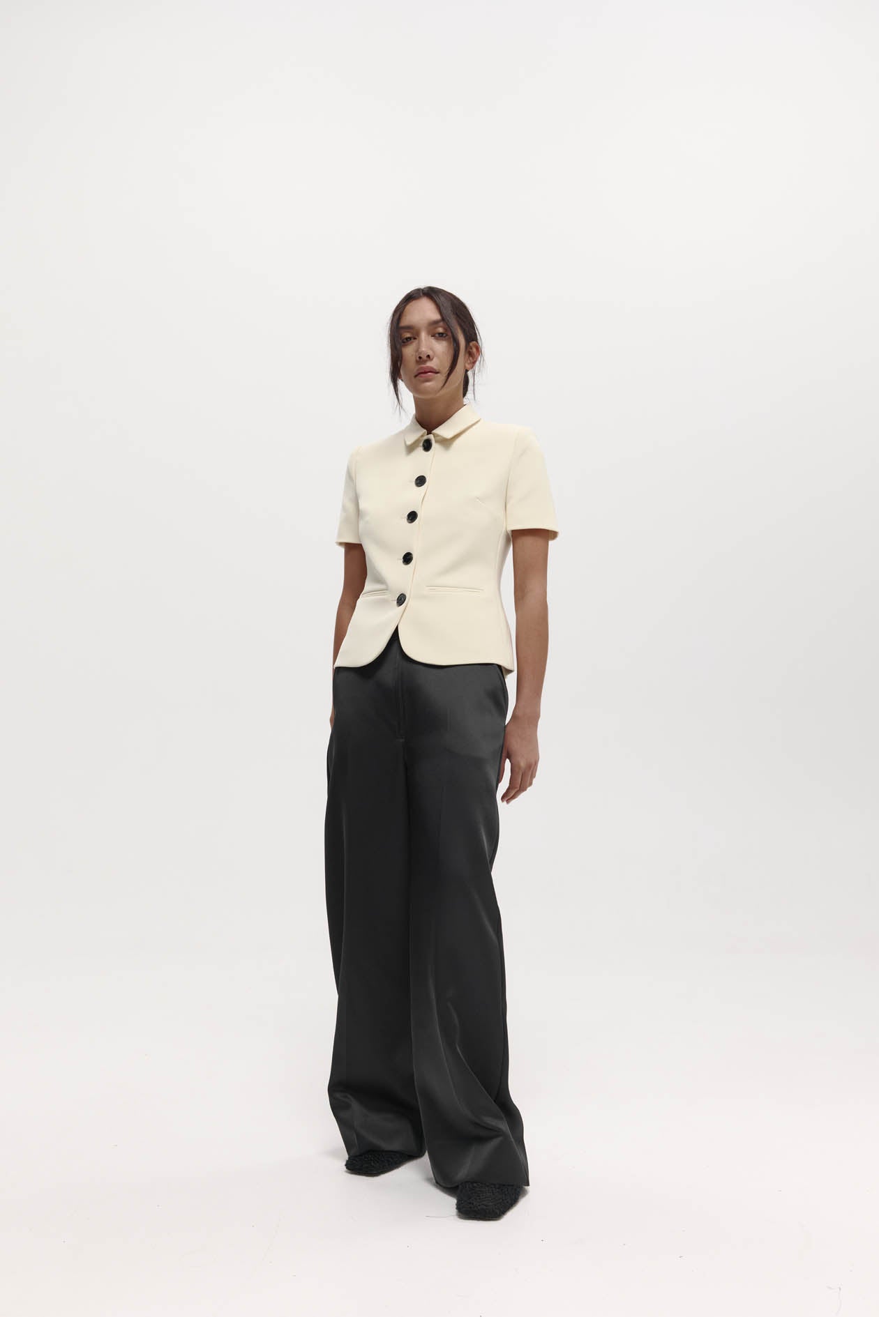 Short Sleeve Bardot Blazer