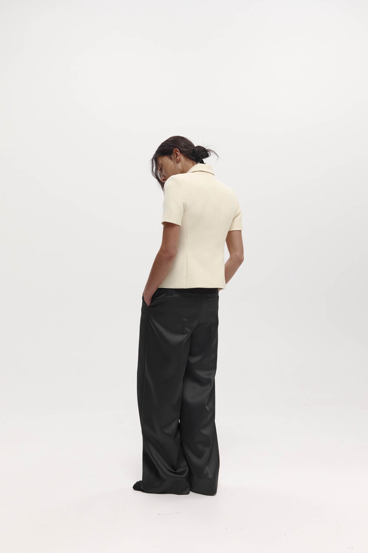 Short Sleeve Bardot Blazer