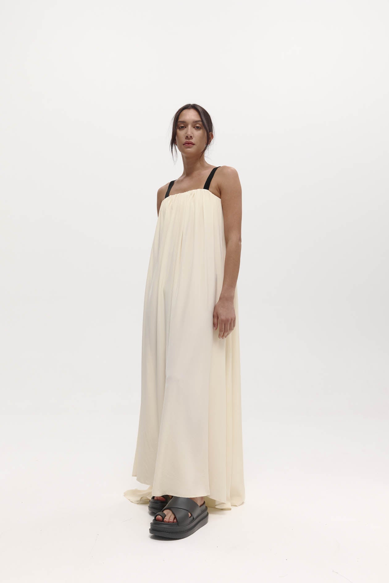 Bogart Dress in Silk Crepe