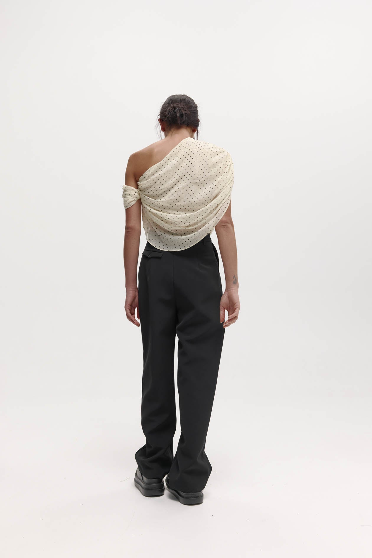 Lucille Top in Silk Georgette