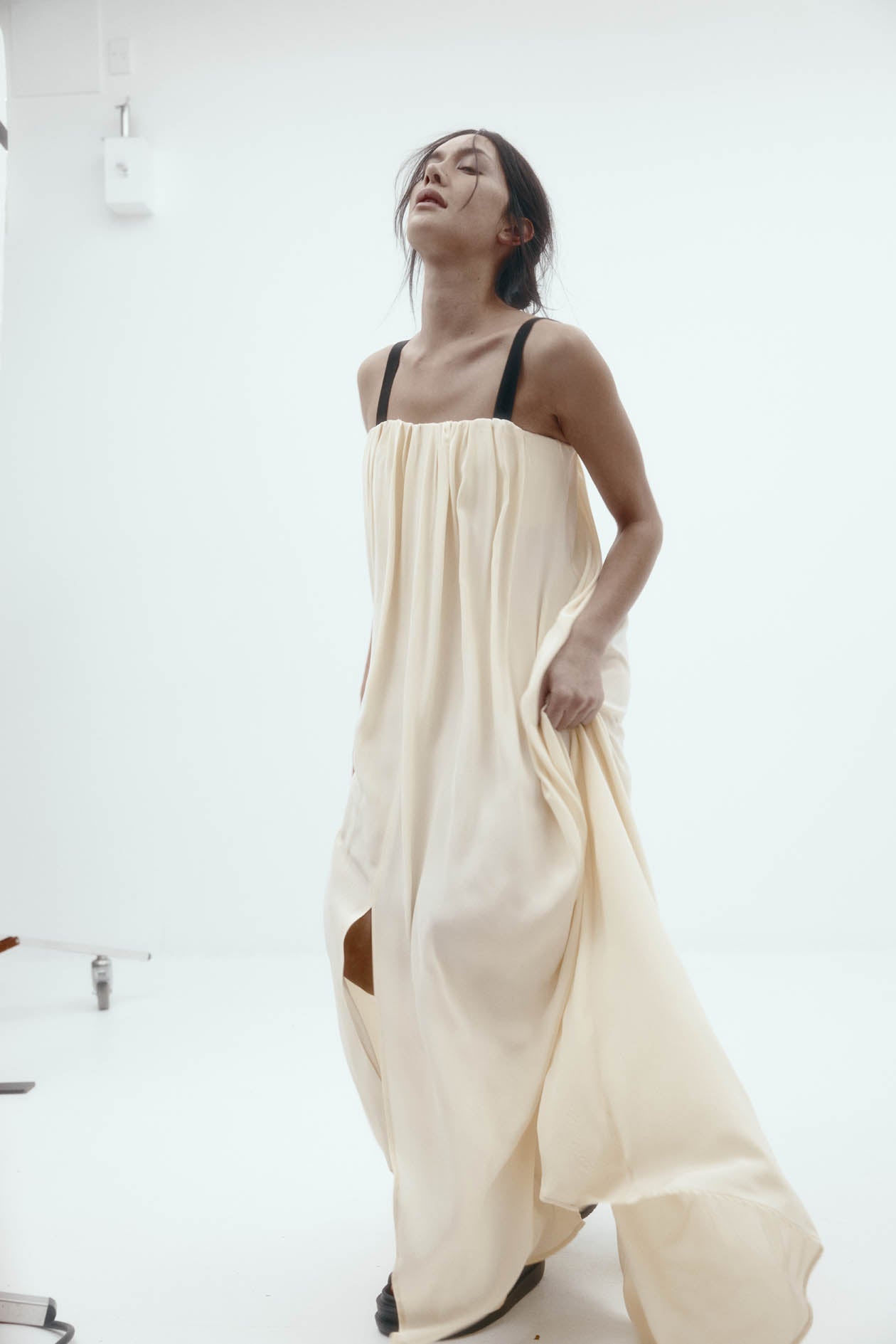 Bogart Dress in Silk Crepe