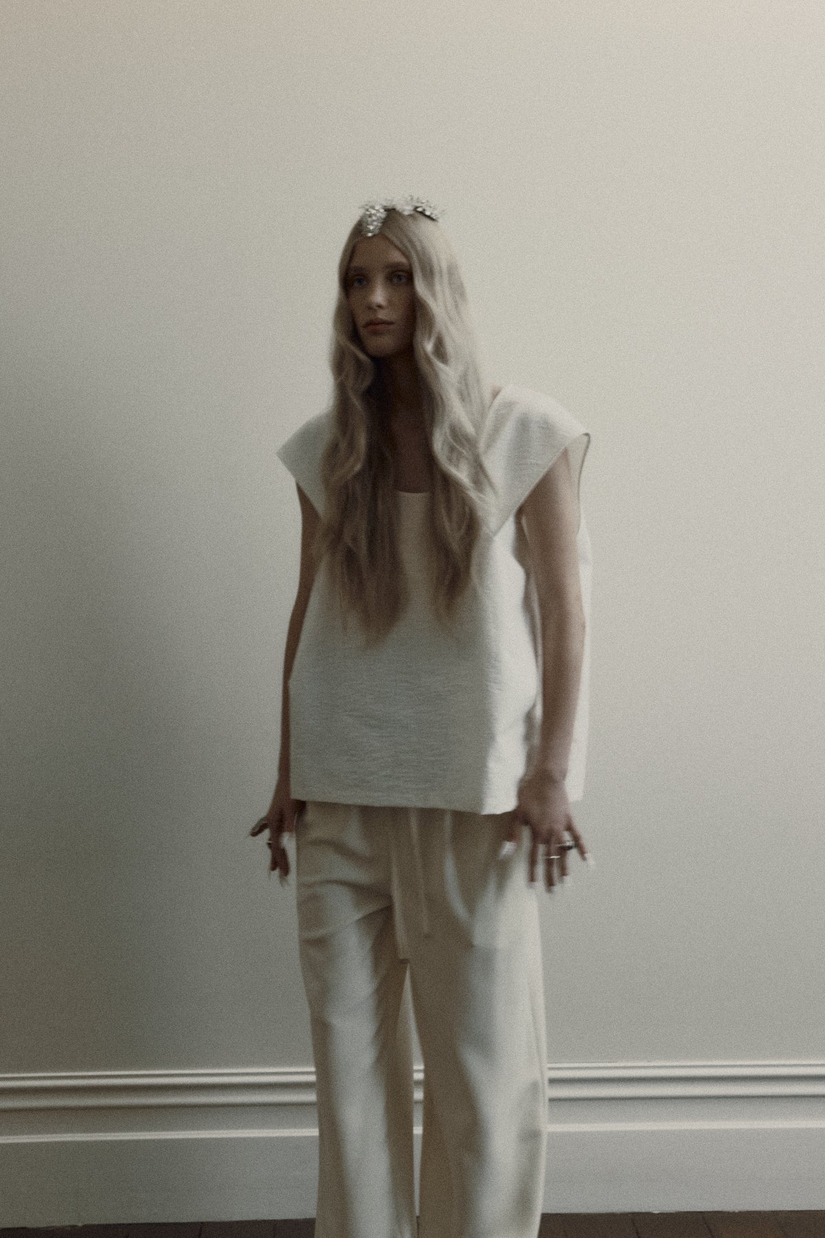 Drew Trouser in Drape Suiting