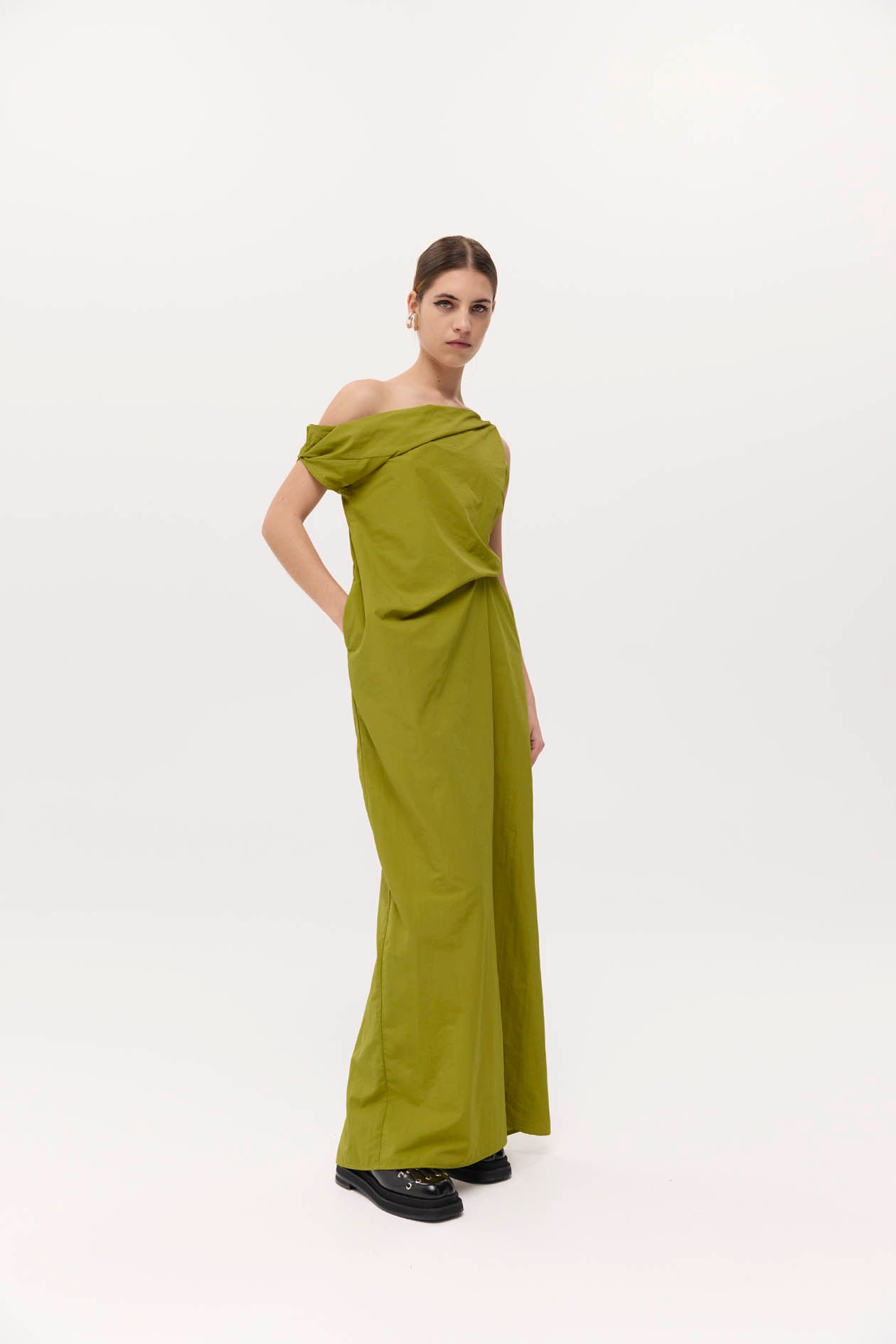 Amory Dress Chartreuse