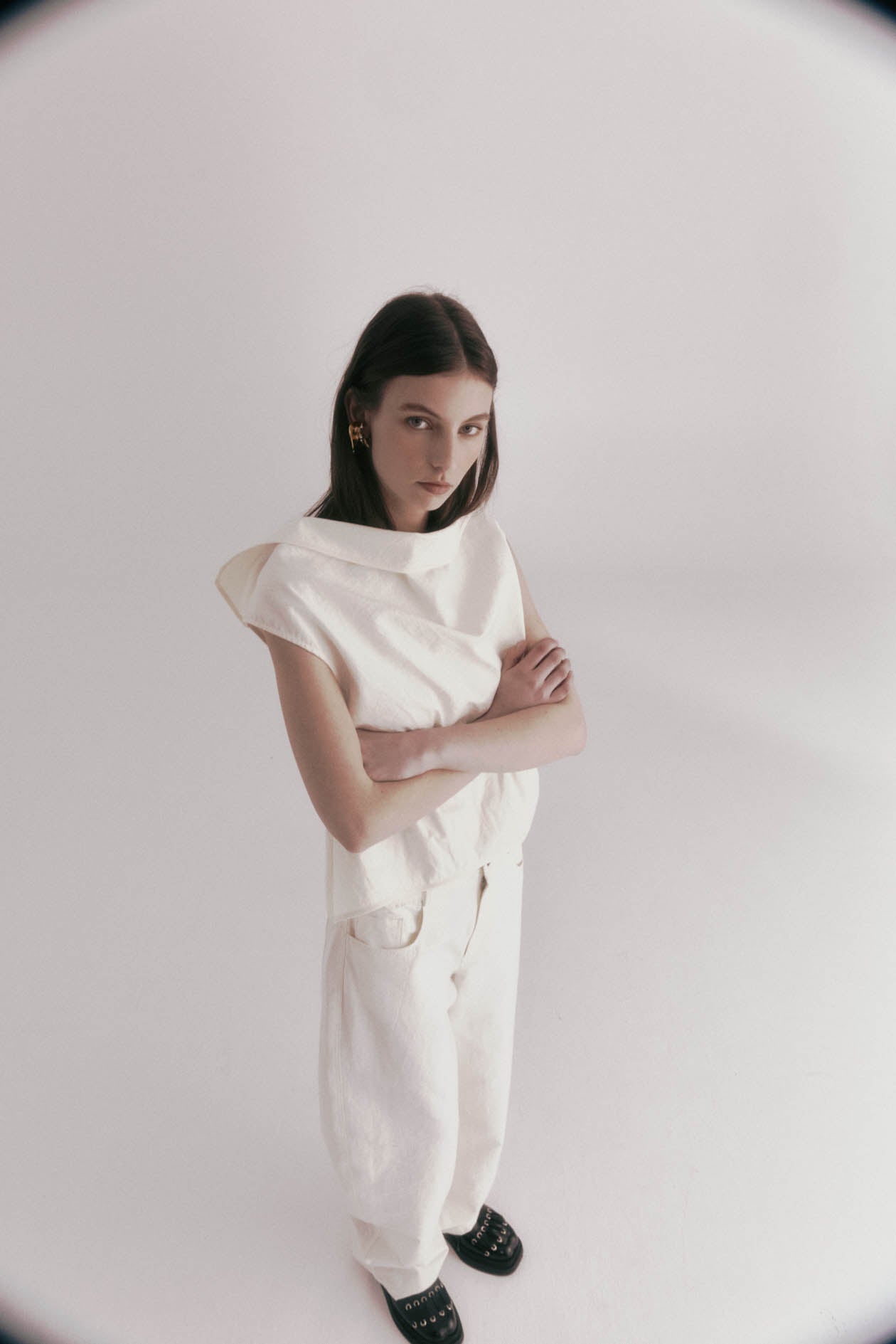 Dean Trouser in Washed Cotton