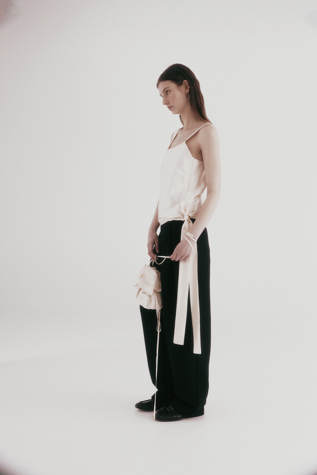 Wexer Top in Silk Taffeta