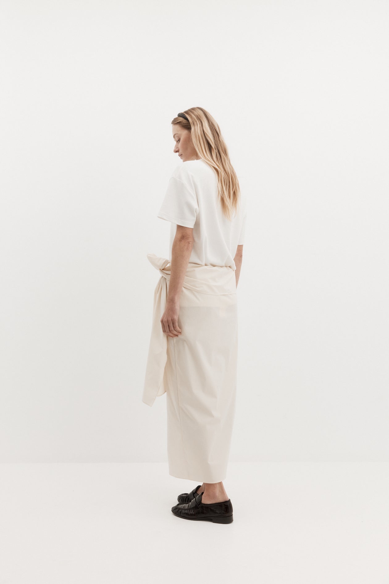 Apolo Skirt in Tech Taffeta