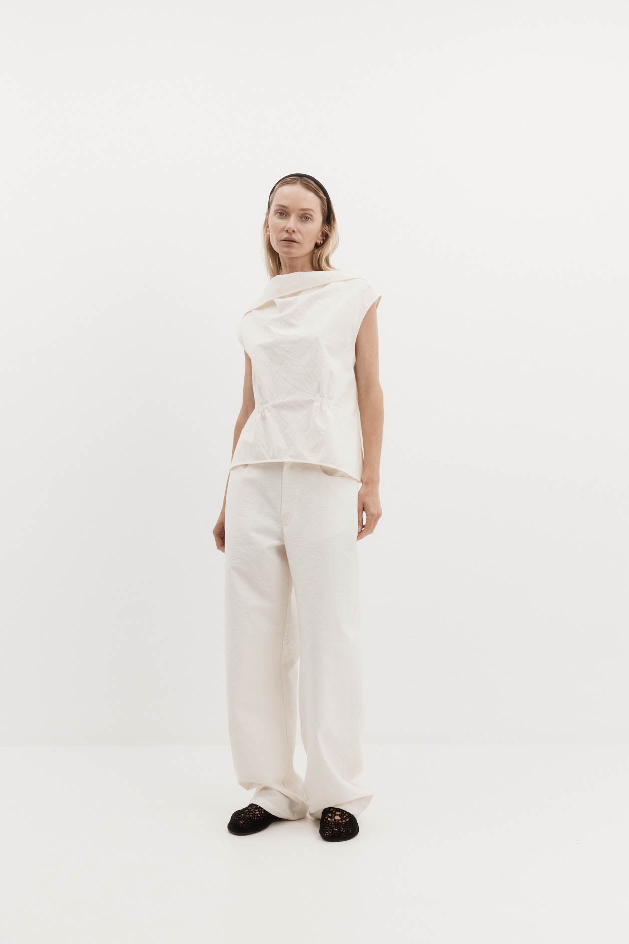 Seraphina Top in Washed Cotton