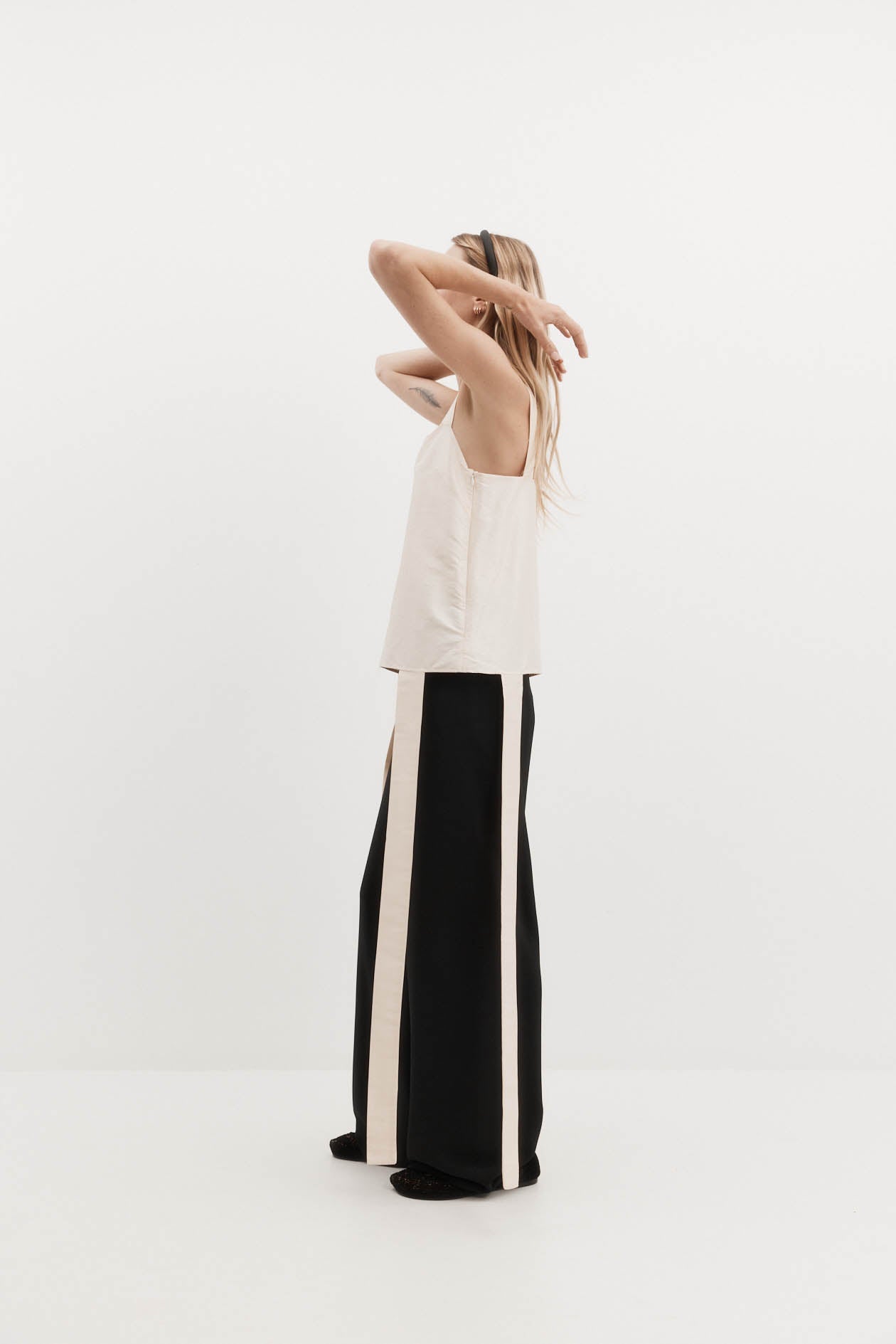 Wexer Top in Silk Taffeta