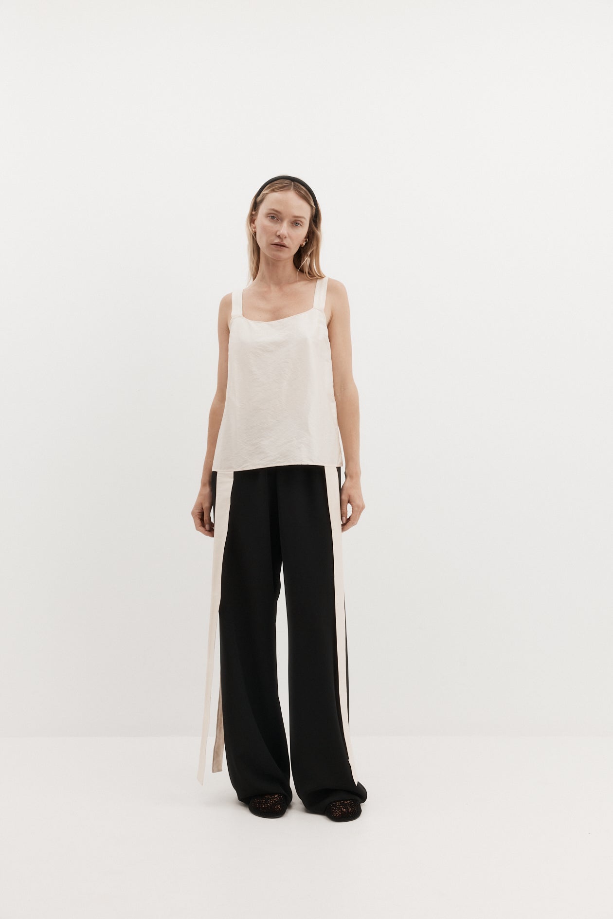 Wexer Top in Silk Taffeta