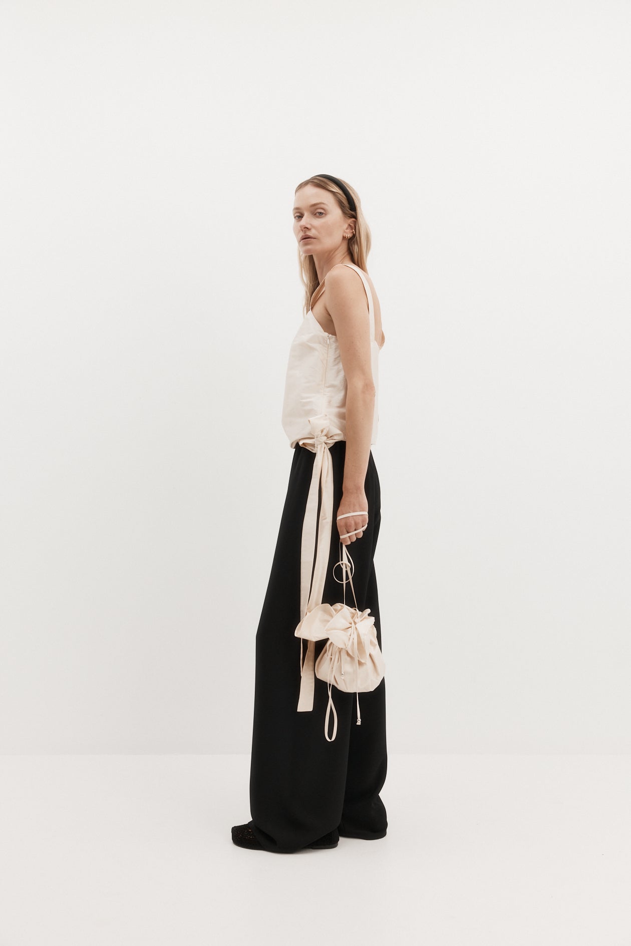 Wexer Top in Silk Taffeta