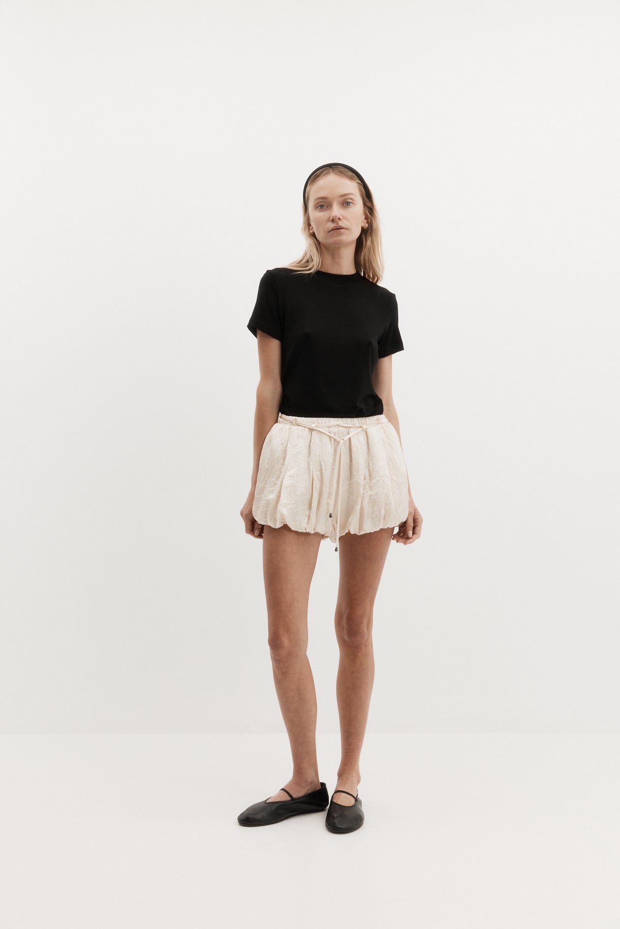 Bloomers in Jacquard Satin