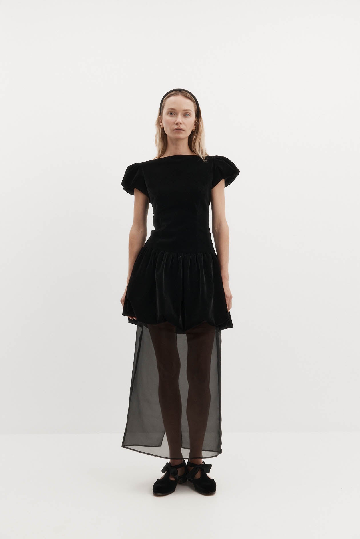 Macy Dress in Velvet