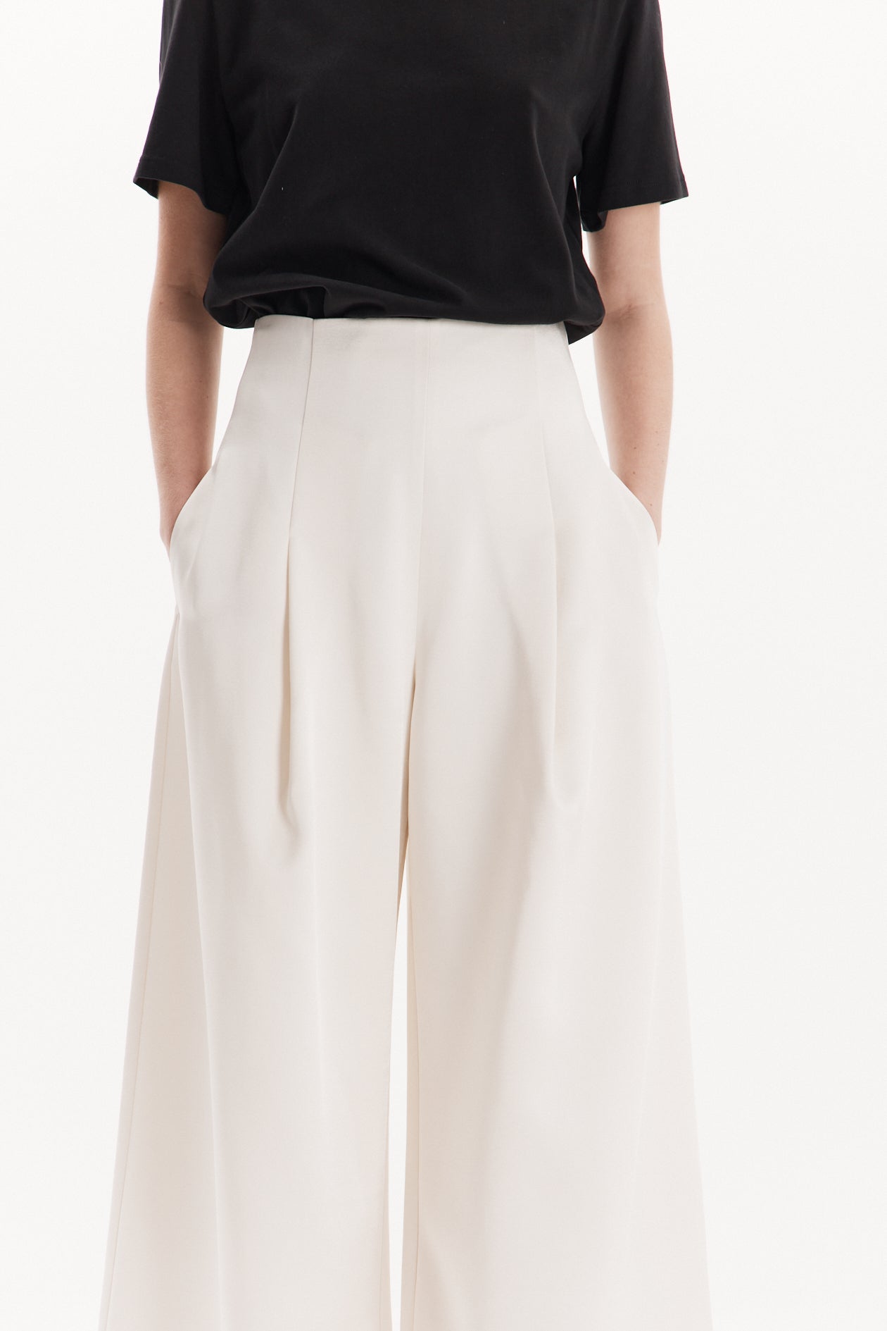 Kennedy Trouser in Satin Faille