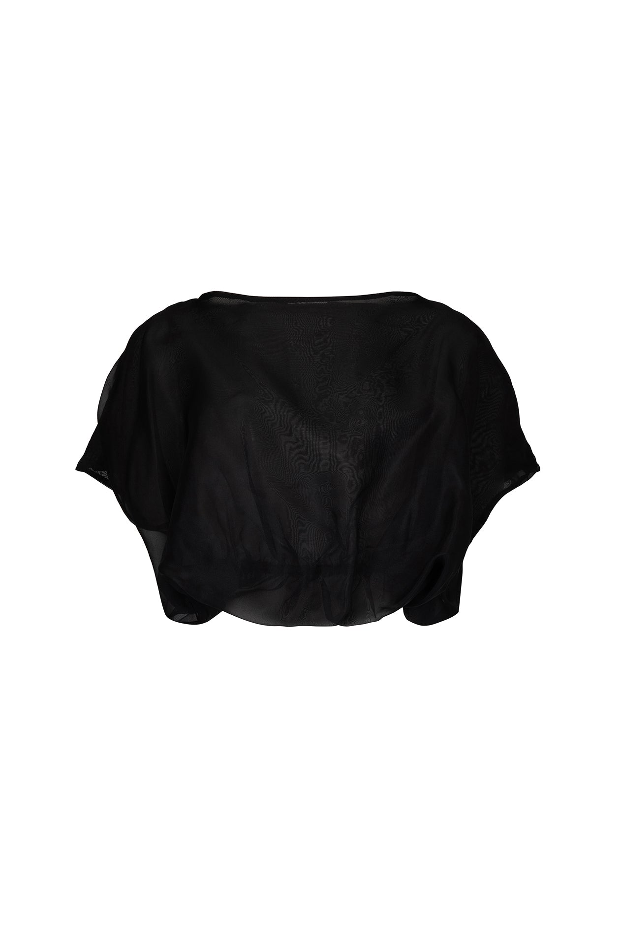 Lindsay Top Black Silk