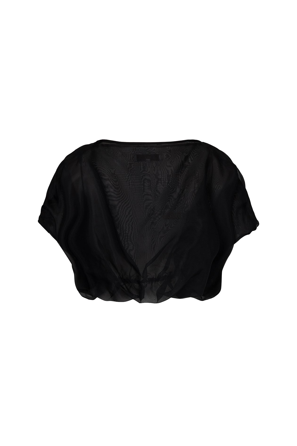 Lindsay Top Black Silk