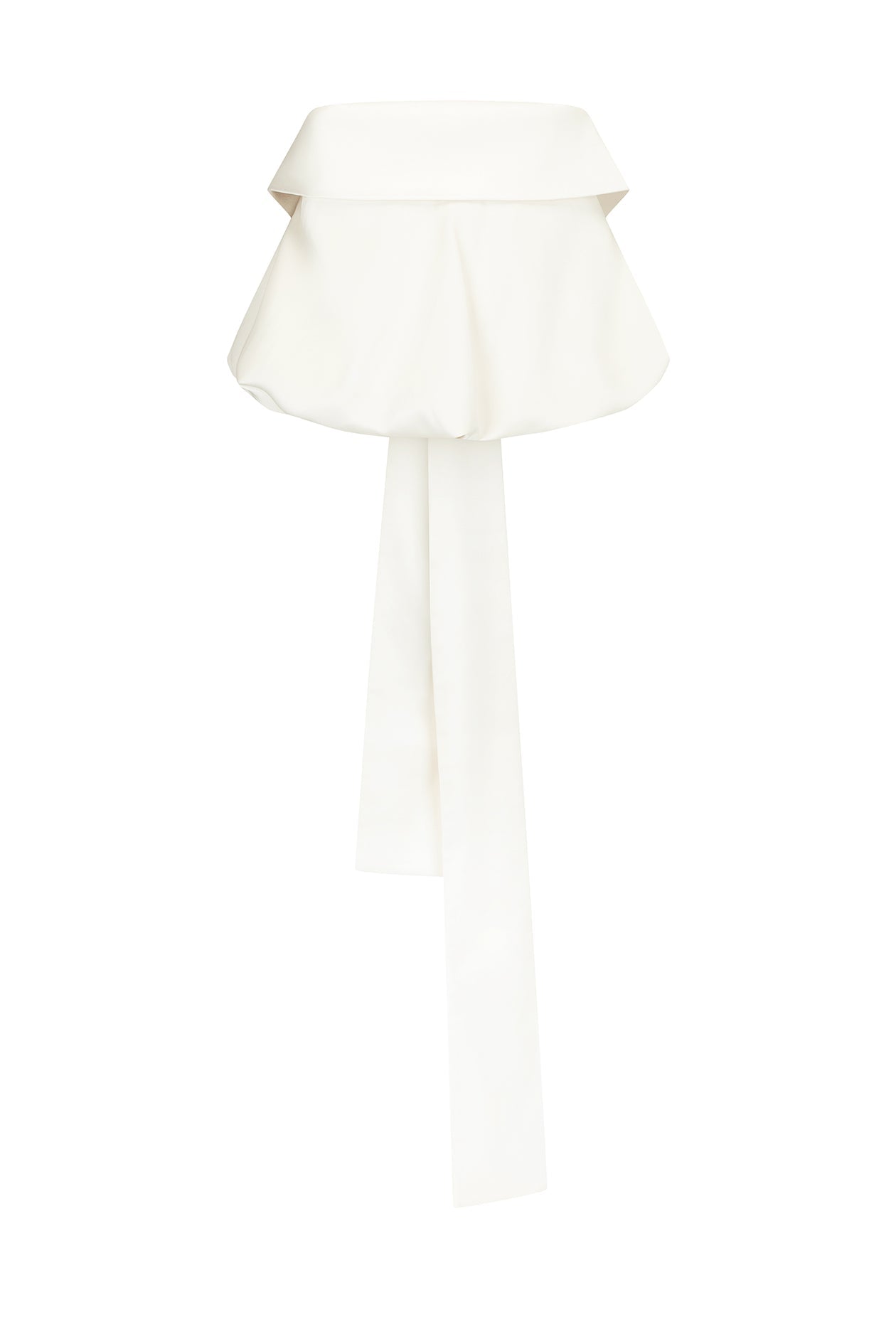 Eliza Top in Bonded Satin
