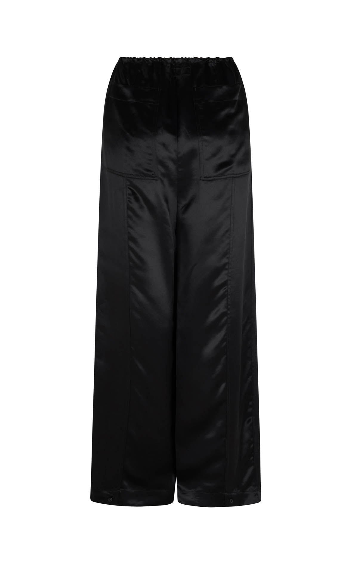 Tanaka Trouser Black Satin