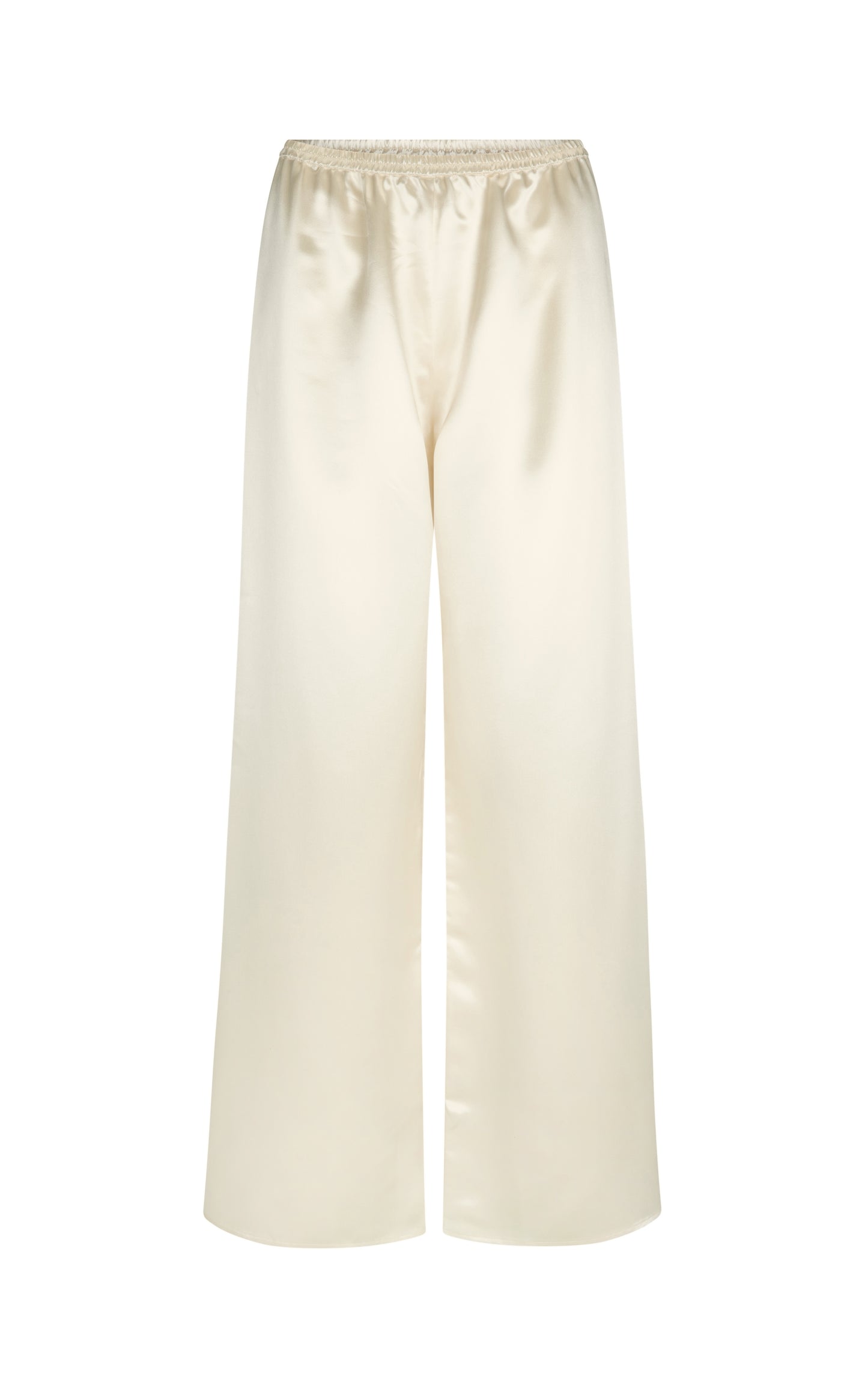 Irving Trouser Ivory Satin