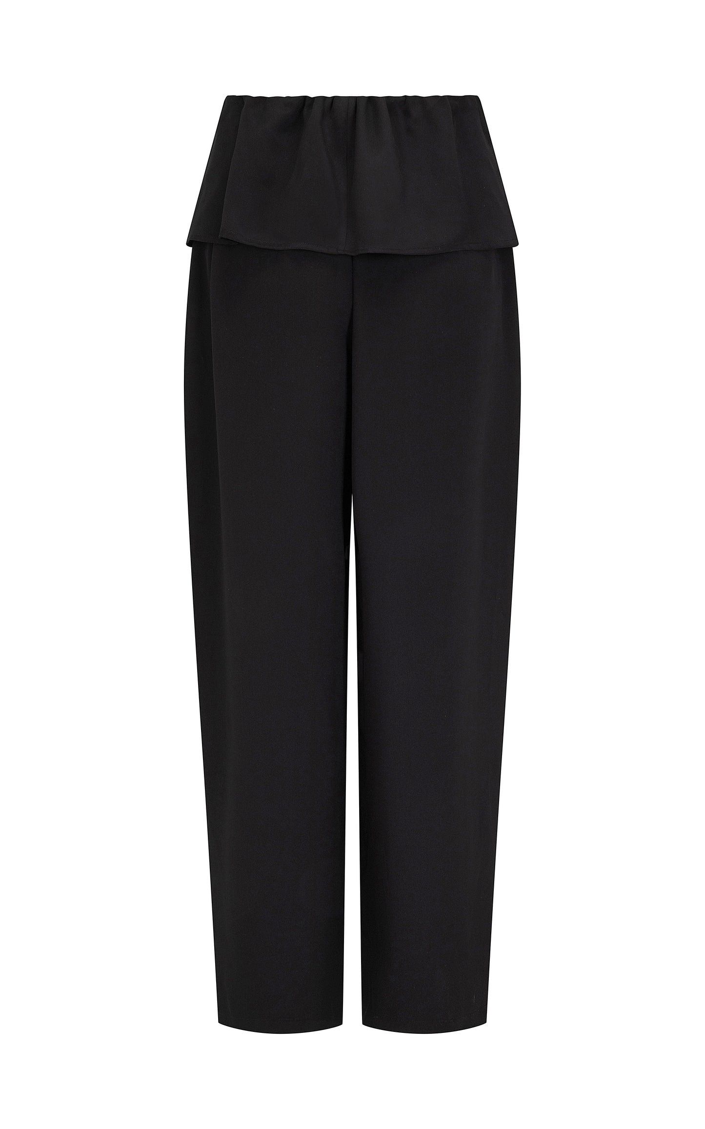 Pike Trouser Black Silk